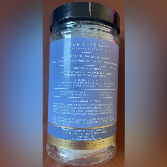 BNWT! Bath&BodyWorks, Self Care Bundle!Lavender Vanilla,Shower Steamers +SLEEP🧴 - Picture 4 of 13